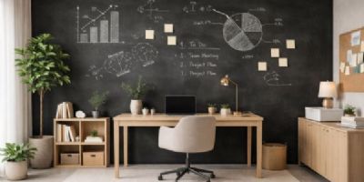 不只是寫字牆！黑板漆在室內設計中的創意應用